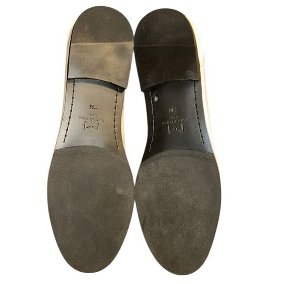 Marc Fischer Cream Leather Loafers(Size 11M) - Picture 3 of 9